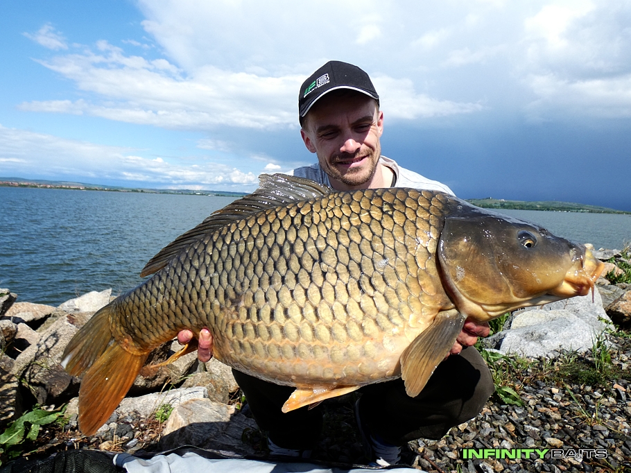 Parádně stavěný šupináč s váhou přes 11 kg.