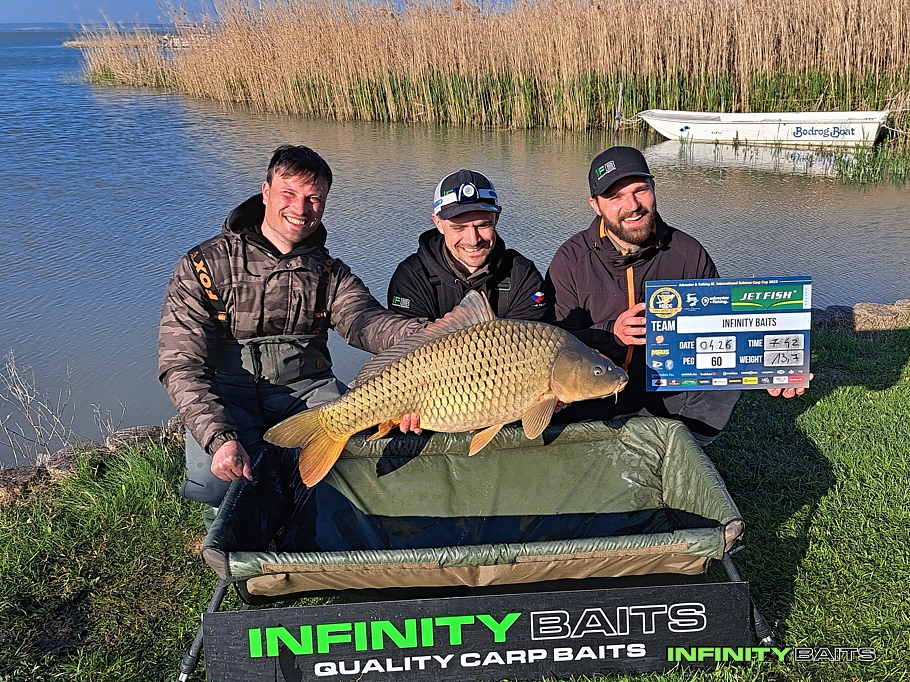 článek IBCC 2023 - Balatonská jízda Infinity Baits