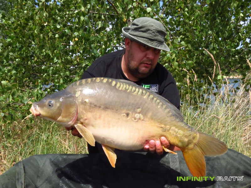 report Krab v akci Infinity Baits