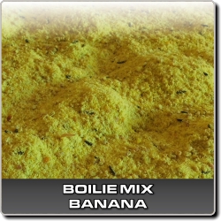Boilie mix Banana (fluoro žlutý)