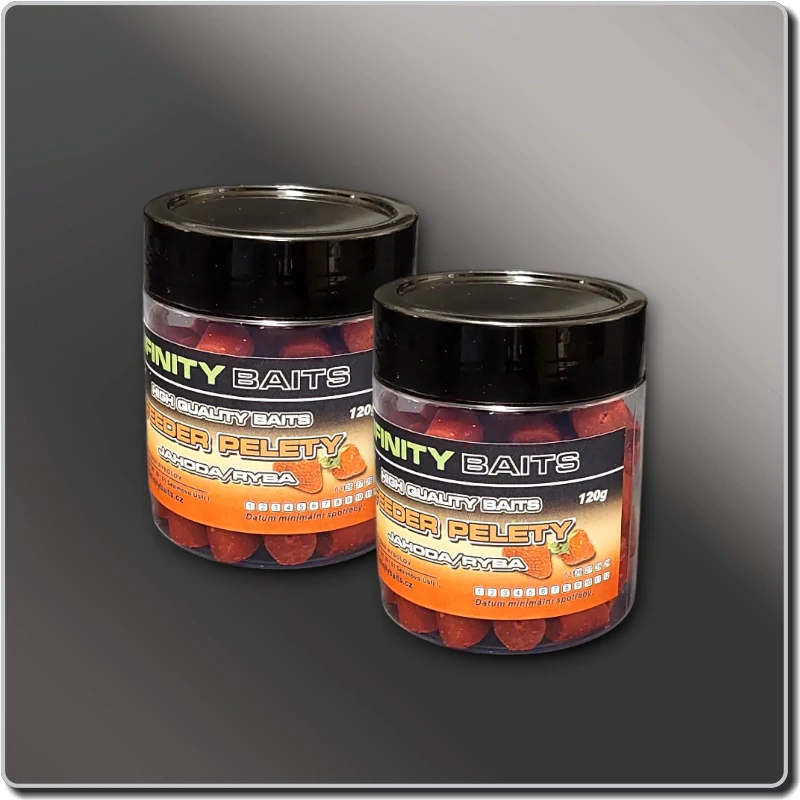 Feeder pelety Jahoda/ryba