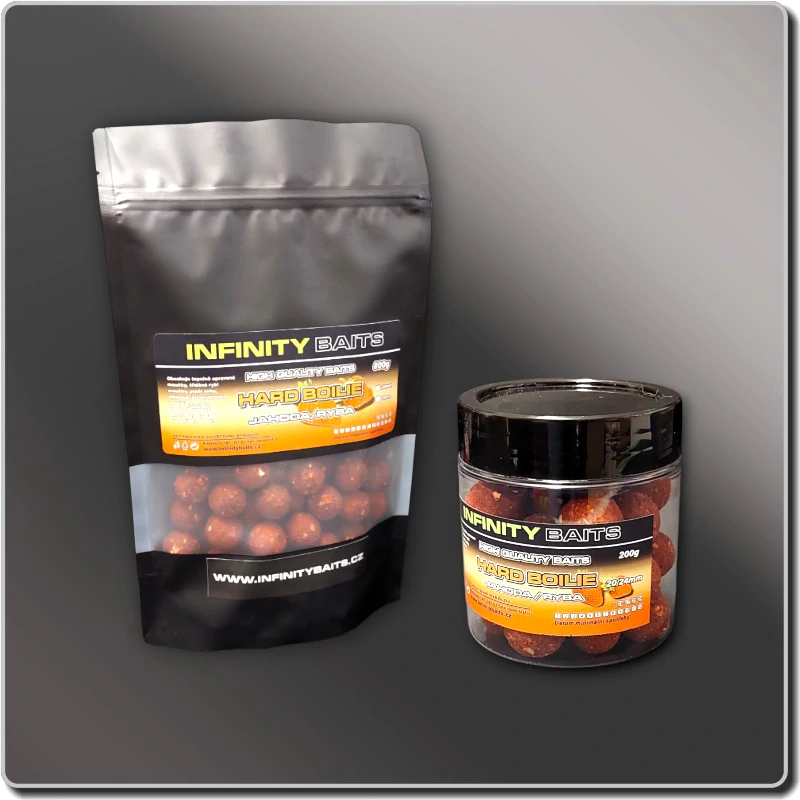 Hard boilies Jahoda/ryba