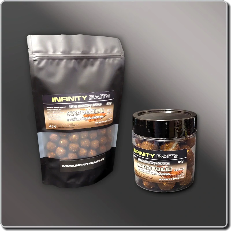 Hard boilies Kořeněná játra