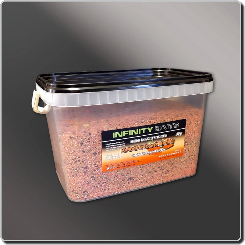 Krmítková směs Jahoda/ryba 3 kg