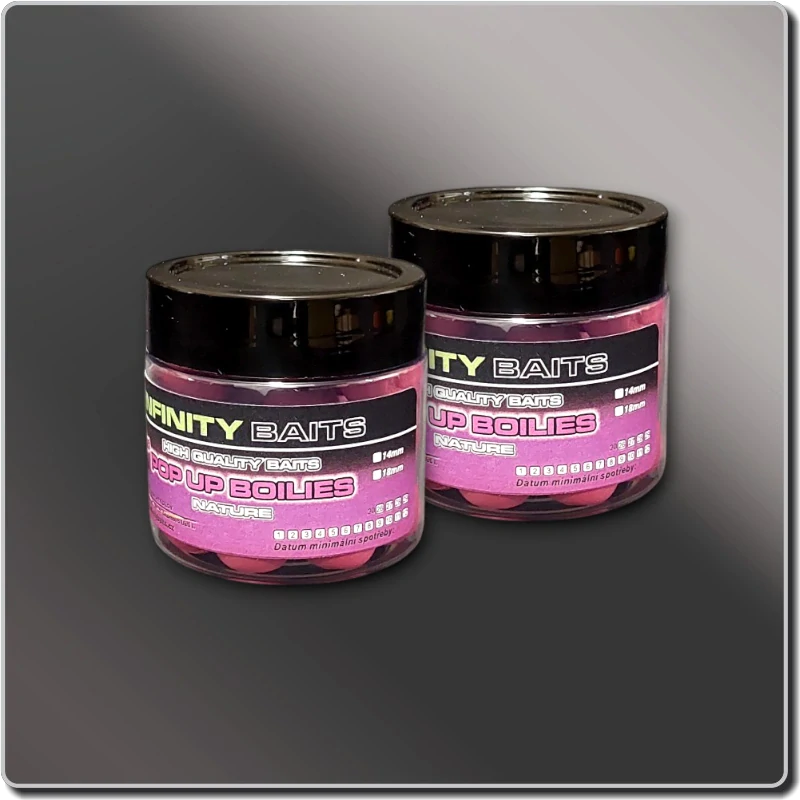 Nature Pop Up boilies fluoro fialová 14 mm