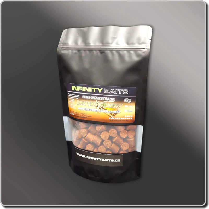 Chytací pelety Nekonečná oliheň 1 kg 18 mm