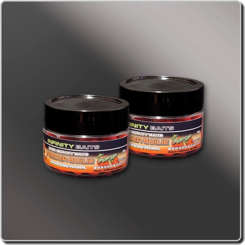 Feeder Pop Up boilies Jahoda/ryba