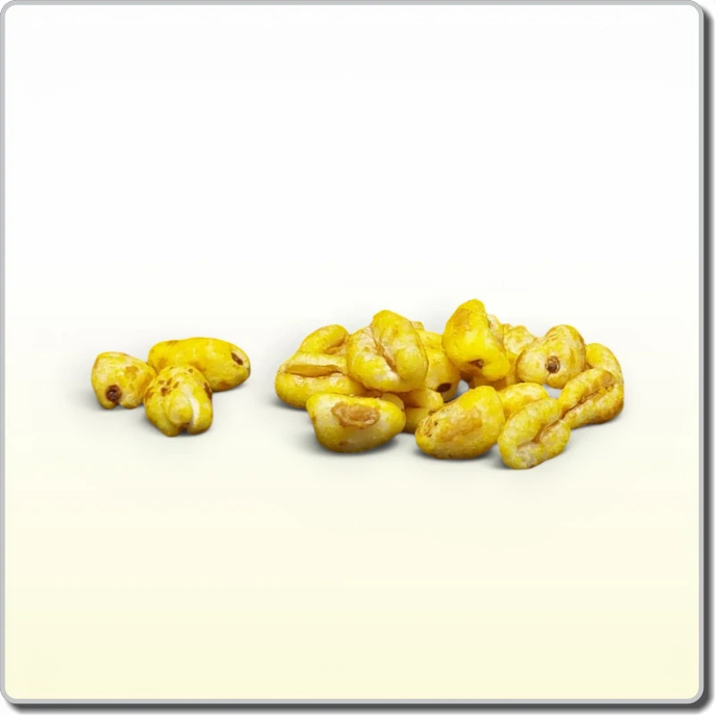 Pufovaná pšenice Kukuřice