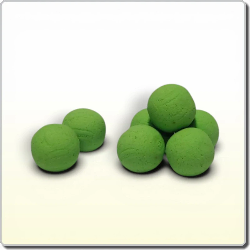 Nature Pop Up boilies fluoro zelená