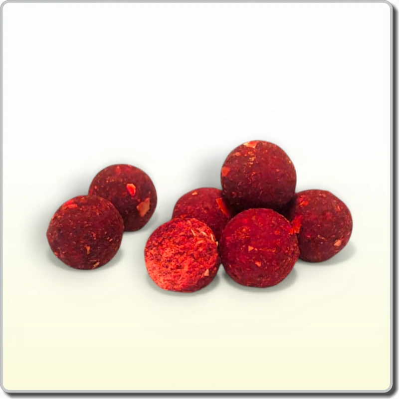 Hard boilies Jahoda/ryba 800 g 20 mm