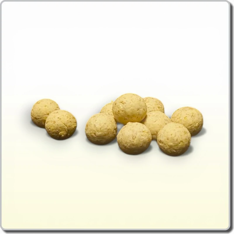 Rozpustné feeder boilies Česnek