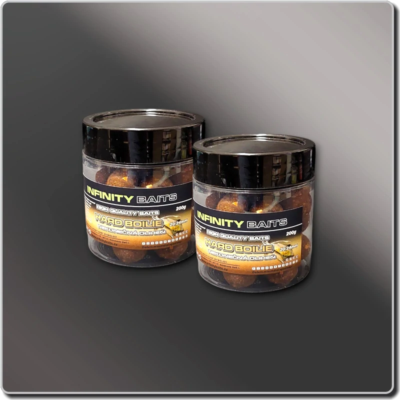 Hard boilies Nekonečná oliheň 200 g mix 20 + 24 mm