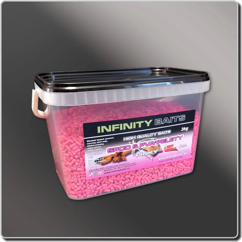 Spod & PVA pelety Pinky 1 kg