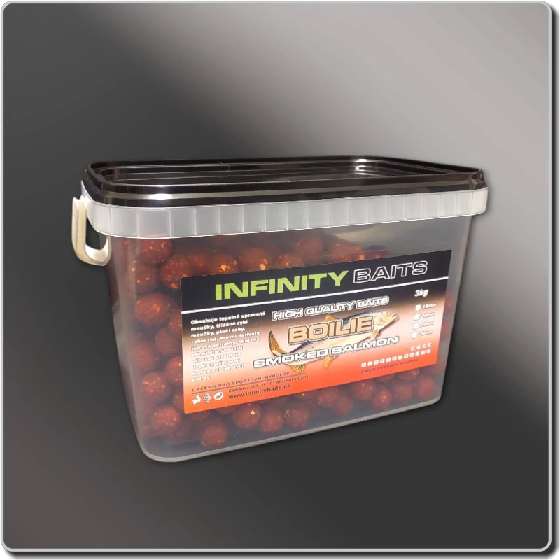 Boilies Smoked salmon 1 kg 20 mm