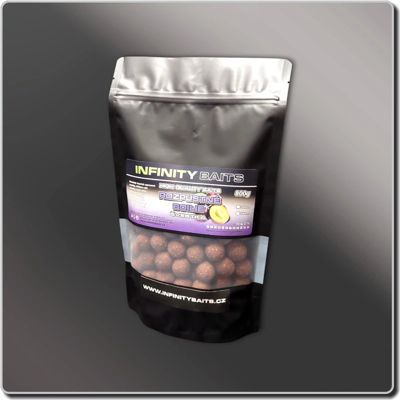 Rozpustné boilies Švestka 2,5 kg 20 mm