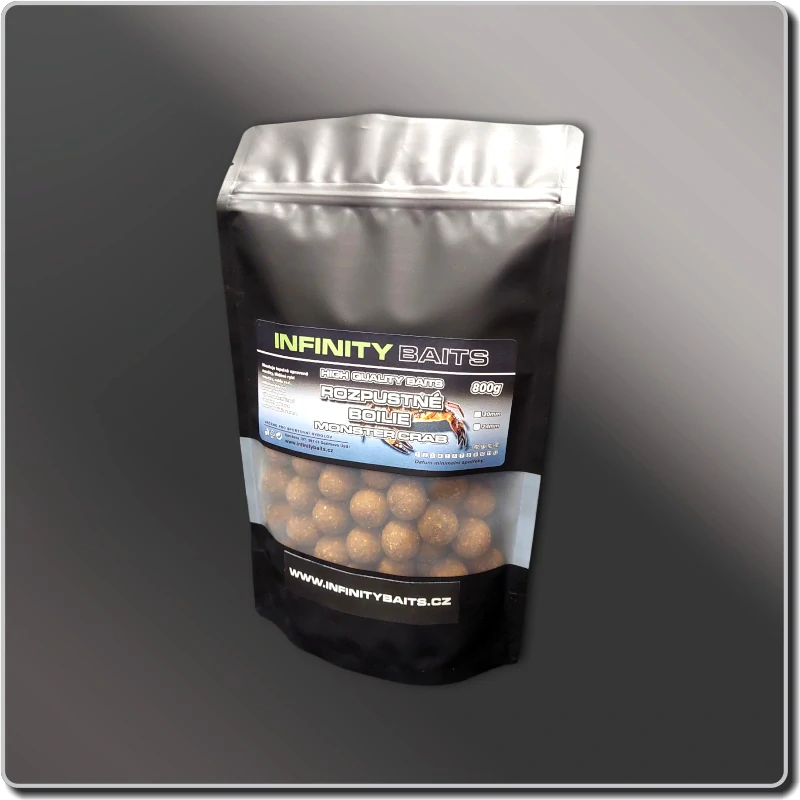 Rozpustné boilies Monster crab 200 g mix 20 + 24 mm