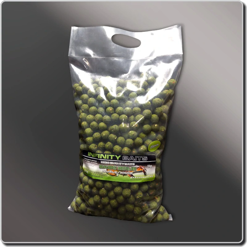 Basic boilies Mušle/krab 5 kg 24 mm