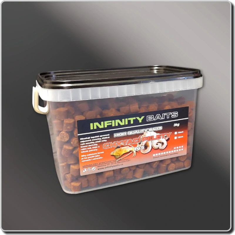 Chytací pelety N1 250 g 14 mm